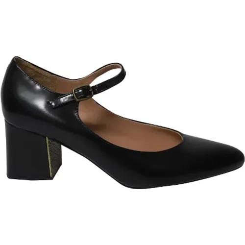 Pre-owned Leather heels , female, Sizes: 3 1/2 UK - Jil Sander Pre-owned - Modalova