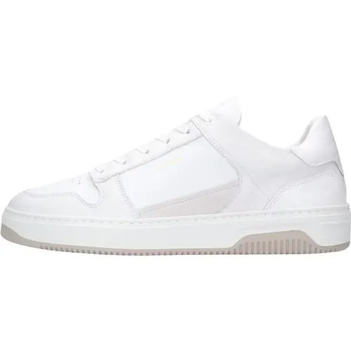 Weiße Low Top Court Sneakers - Nubikk - Modalova