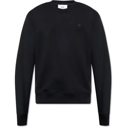 Sweatshirt mit Logo , Herren, Größe: XL - Ami Paris - Modalova