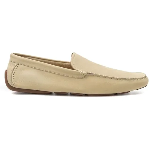 Leather Slip-On Shoes , male, Sizes: 8 UK, 7 UK, 6 UK, 9 UK - Bally - Modalova