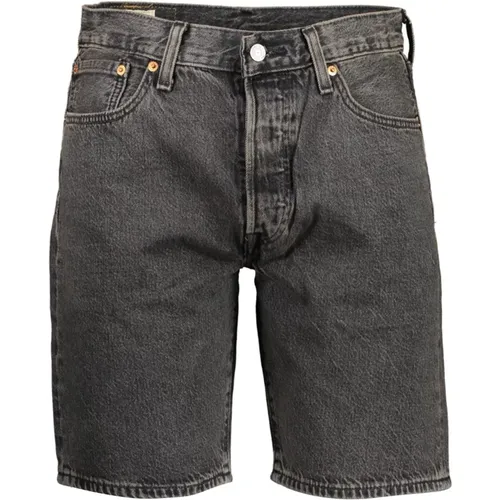 Schwarze Herren Jeans Shorts 501 Stil Levi's - Levis - Modalova