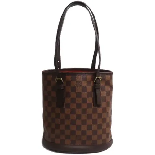 Pre-owned Canvas shoulder-bags , female, Sizes: ONE SIZE - Louis Vuitton Vintage - Modalova