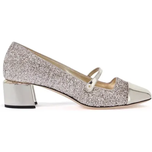 Glitter Mary Jane Style Pumps - Jimmy Choo - Modalova