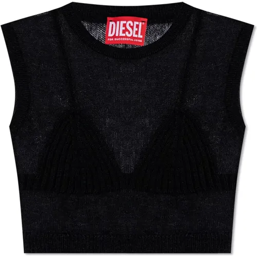 Top `M-Arostica` , Damen, Größe: M - Diesel - Modalova