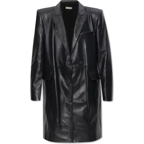 Greenock leather coat The Mannei - The Mannei - Modalova
