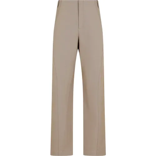 Neutral Tone Stylish Trousers , male, Sizes: L, XL - Jacquemus - Modalova