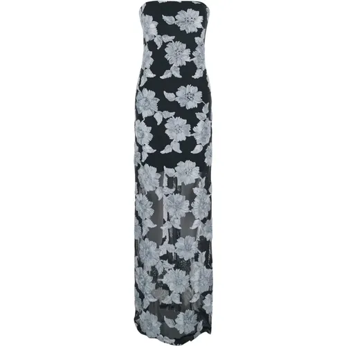 Flower Mesh Tube Dress MultiColour , female, Sizes: L - Rotate Birger Christensen - Modalova