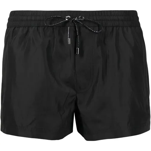 Logo Drawstring Swim Shorts , male, Sizes: L, XL - Dolce & Gabbana - Modalova