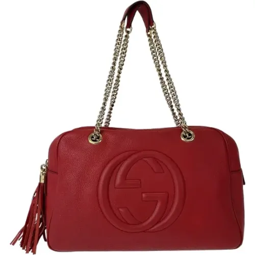 Pre-owned Leather gucci-bags , female, Sizes: ONE SIZE - Gucci Vintage - Modalova