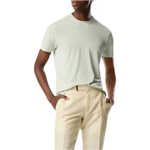 Lyocell Cotton T-Shirt , male, Sizes: M, 2XL, L, XL - Tom Ford - Modalova