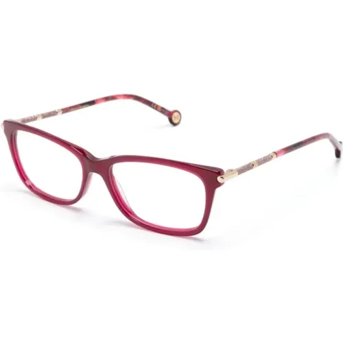 Rote Optische Brille für den täglichen Gebrauch - Carolina Herrera - Modalova
