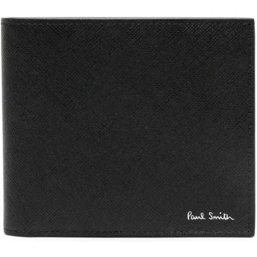 Multicolour Leather Wallet , male, Sizes: ONE SIZE - Paul Smith - Modalova