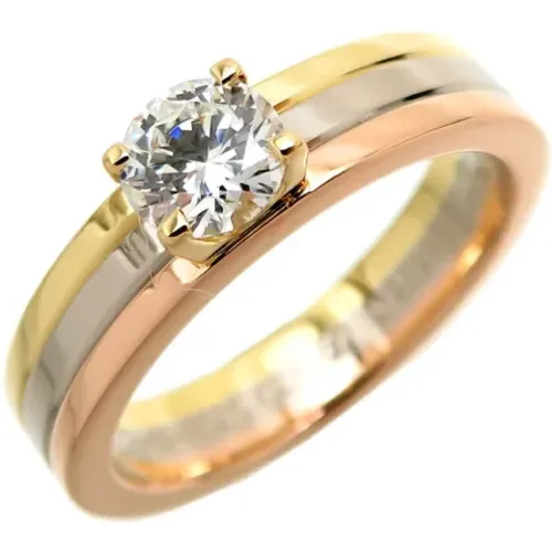 Pre-owned Gold rings , female, Sizes: ONE SIZE - Cartier Vintage - Modalova