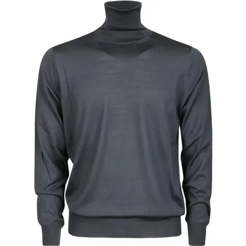Merino Wool Turtleneck Sweater , male, Sizes: 2XL, L, S - Hindustrie - Modalova