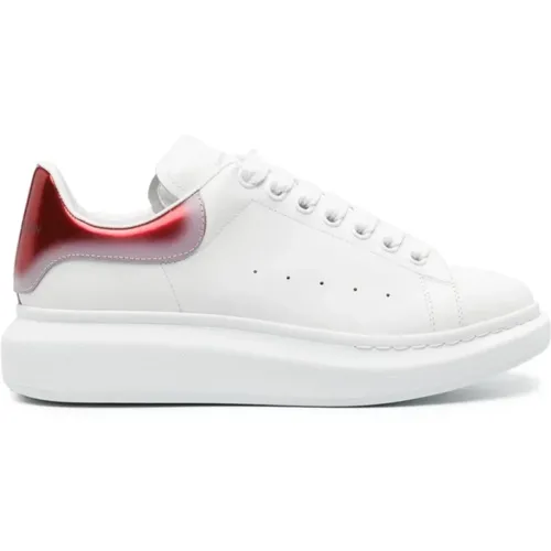 Oversized Sneakers with Red Heel , male, Sizes: 11 UK, 9 UK, 7 UK, 10 UK - alexander mcqueen - Modalova