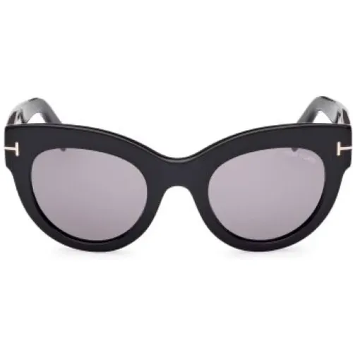 Lucilla 01C 51 Butterfly Sunglasses , female, Sizes: 51 MM - Tom Ford - Modalova