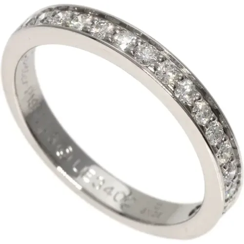 Pre-owned Platinum rings , female, Sizes: ONE SIZE - Cartier Vintage - Modalova