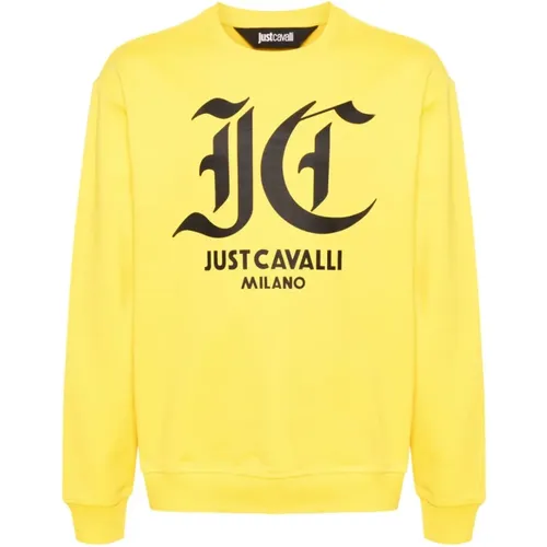 Sweaters , male, Sizes: M, L - Just Cavalli - Modalova