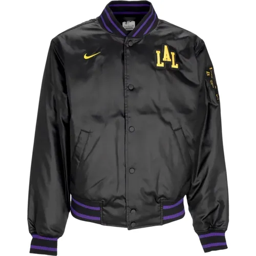 City Edition Bomberjacke Schwarz/Gelb - Nike - Modalova