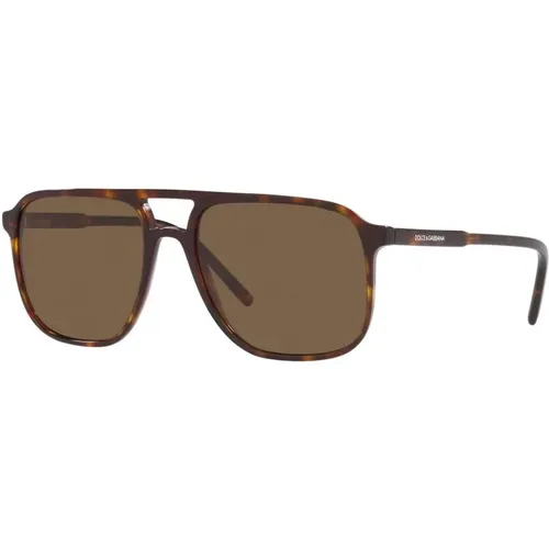 Modern Square Sunglasses , male, Sizes: 58 MM - Dolce & Gabbana - Modalova