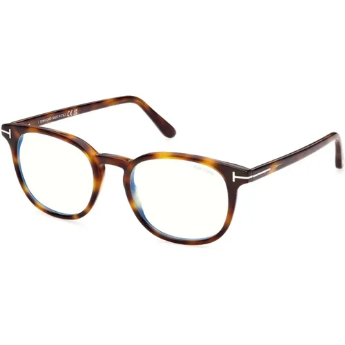 Elevate Your Style with FT5819Large Eyeglasses , male, Sizes: 52 MM - Tom Ford - Modalova