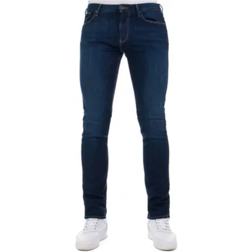 Dry Fit Slim Jeans , male, Sizes: W32 - Emporio Armani - Modalova