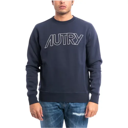 Crewneck Sweatshirt , Herren, Größe: L - Autry - Modalova
