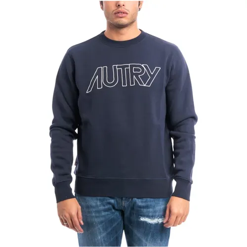 Crewneck Sweatshirt , male, Sizes: XL - Autry - Modalova