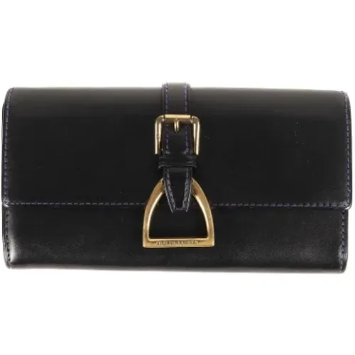 Pre-owned Leather wallets , female, Sizes: ONE SIZE - Ralph Lauren Pre-owned - Modalova