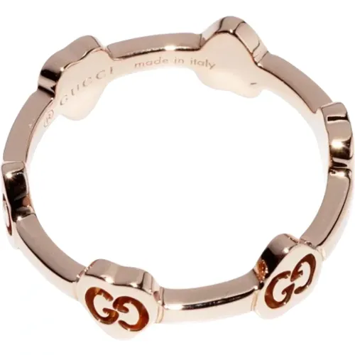 Pre-owned Metal rings , female, Sizes: ONE SIZE - Gucci Vintage - Modalova