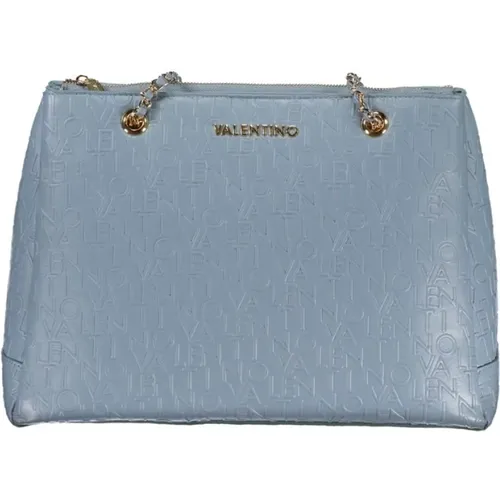 Blaue Polyethylen-Handtasche - Valentino by Mario Valentino - Modalova