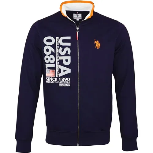 Jacke Sweatjacket Full Zip Polojacke mit Reißverschluss - U.S. Polo Assn. - Modalova