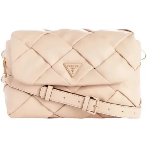 Versatile Quilted Zaina Bag , female, Sizes: ONE SIZE - Guess - Modalova