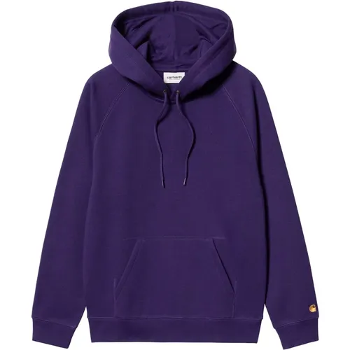 Cotton Blend Hooded Sweater , male, Sizes: S, XS, 2XL - Carhartt WIP - Modalova