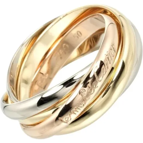 Pre-owned Gold rings , female, Sizes: ONE SIZE - Cartier Vintage - Modalova