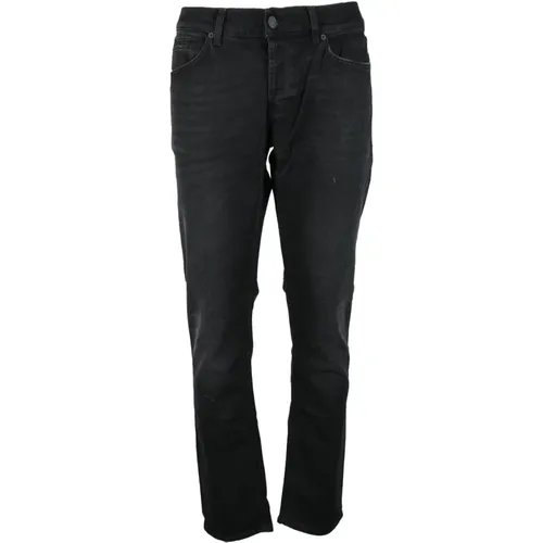 Klassische Baumwoll Elastan Jeans - Dondup - Modalova