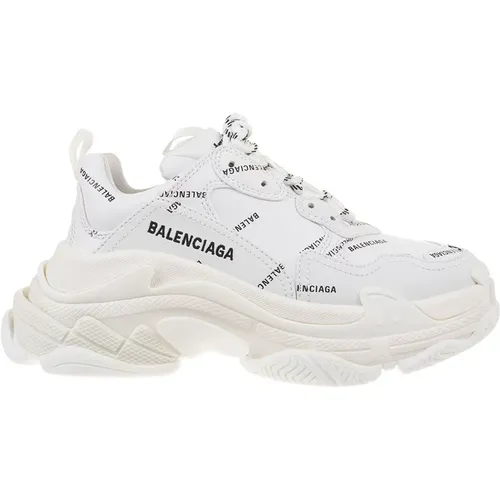 Allover Logo Triple S Sneaker - Balenciaga - Modalova