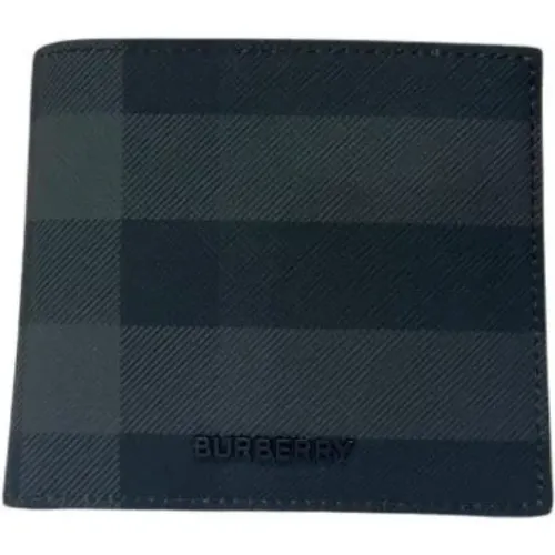 Pre-owned Leather wallets , male, Sizes: ONE SIZE - Burberry Vintage - Modalova