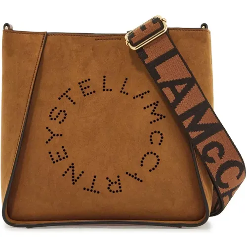 Logo Branding Vegan Shoulder Bag , female, Sizes: ONE SIZE - Stella Mccartney - Modalova