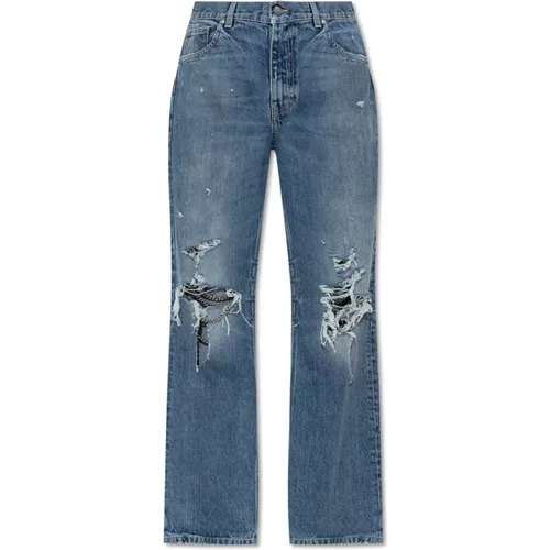 Jeans with vintage effect , female, Sizes: W29, W27, W28, W26 - Stella Mccartney - Modalova