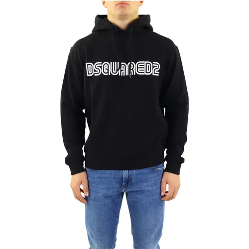 Hoodies , Herren, Größe: M - Dsquared2 - Modalova