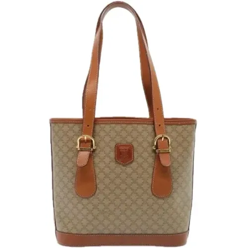 Pre-owned Canvas celine-bags , female, Sizes: ONE SIZE - Celine Vintage - Modalova