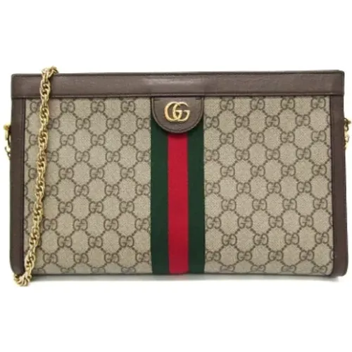 Pre-owned Leather crossbody-bags , female, Sizes: ONE SIZE - Gucci Vintage - Modalova