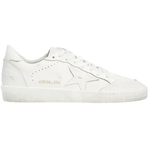 Leder sneakers , Damen, Größe: 38 EU - Golden Goose - Modalova