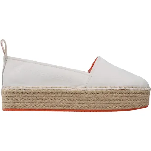 Stylish Espadrilles for Summer , female, Sizes: 8 UK - Calvin Klein Jeans - Modalova