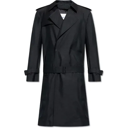 Silk coat , male, Sizes: M, L - Burberry - Modalova