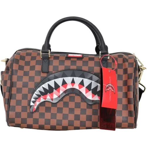 Braune Handtasche Chomp Lenticular Stil - SPRAYGROUND - Modalova