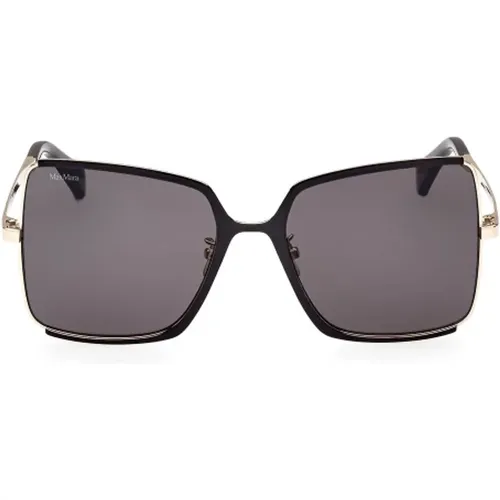 Metall Sonnenbrille Weho für Frauen , unisex, Größe: ONE Size - Max Mara - Modalova