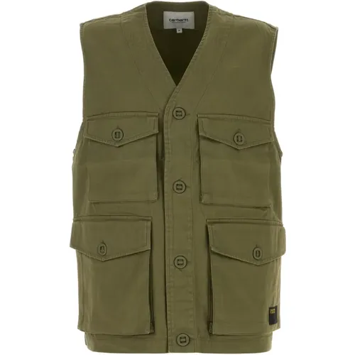 Baumwoll-Twill Unity Vest Jacke , Herren, Größe: M - Carhartt WIP - Modalova