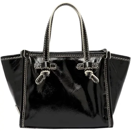 Handbags,Durchsichtige Leder Vintage Tasche - Gianni Chiarini - Modalova